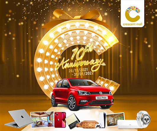 Crescent Mall’s 10th anniversary: Lucky draw with a total prize value of nearly VND 1 billion