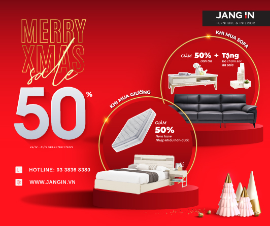 Jang In ưu đãi 50% mừng Giáng sinh