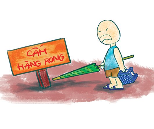 Tiếp tục “bảo vệ” vỉa hè