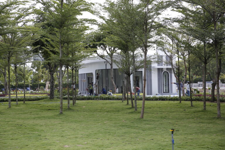 Cận cảnh công viên P2 trước ngày khánh thành