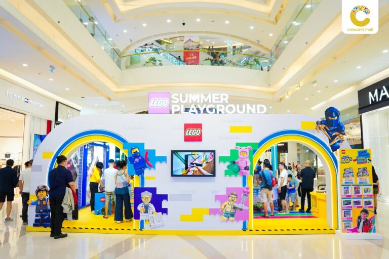 Cùng bé khám phá “Sân chơi mùa hè – LEGO” tại Crescent Mall