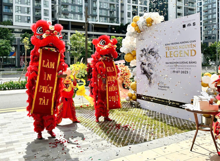 Trung Nguyên Legend khai trương cửa hàng mới tại Phú Mỹ Hưng