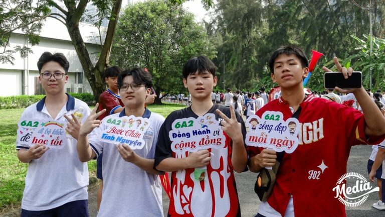 Hơn 2.000 “Bước Chân Tình Nguyện” Trường Đinh Thiện Lý lan tỏa tinh thần vì cộng đồng